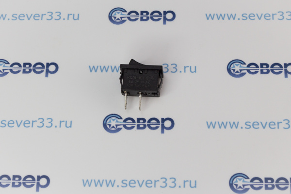 Переключатель KCD1-101-C3-B2P on-off Черный_2