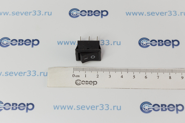 Переключатель KCD1-102-C3-B3P on-on Черный_2