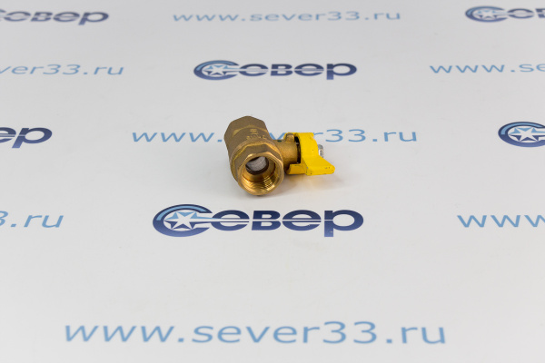 Кран шар. газ. 11Б27П (1.6МПа) Галлоп ДУ-15 гг (бабочка)_3