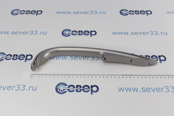 Ручка в сборе Атлант 17 серии верхняя 045 серебристая_4