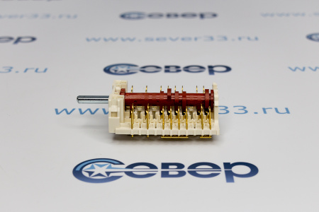 Переключатель духовки Dreefs 11HE242, 10-поз., шток-29mm, зам. Hansa-8061791,8050826 COK301AA CU6648 | Продажа, монтаж и обслуживание холодильного оборудования | Север33