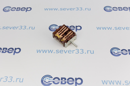 Переключатель плиты ПМЭ27-23623 (конфорка, 6 позиций) Лысьва | Продажа, монтаж и обслуживание холодильного оборудования | Север33