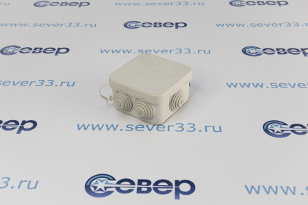 Коробка распределительная 70х70х40 IP55 белая RUVinil  | Продажа, монтаж и обслуживание холодильного оборудования | Север33
