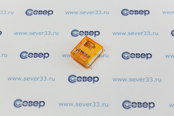 Реле миниатюрное PCB выводы с шагом 5мм 1 гр конт 10А кат. 220В АС_3