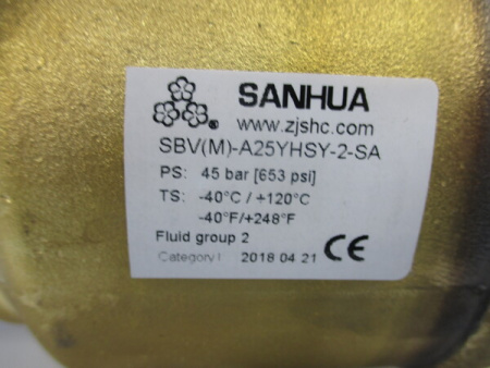 Шаровый вентиль Sanhua 3 1/8s(79,4 mm) | Продажа, монтаж и обслуживание холодильного оборудования | Север33