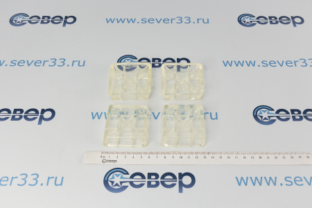 Антивибрационные подставки Ozone CMA-12T, прозрачные квадратные | Продажа, монтаж и обслуживание холодильного оборудования | Север33