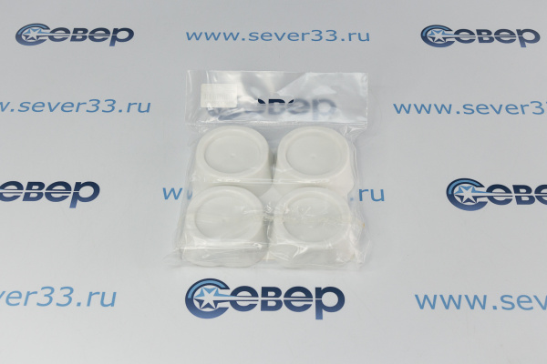 Антивибрационные подставки Ozone CMA-10W, белые квадратные_2