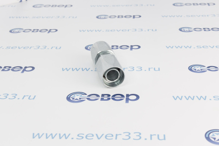 Фитинг для автоконд. соединительный с резьбой, 180°, двухсторонний, на шланг 7/8", гайки на 38 | Продажа, монтаж и обслуживание холодильного оборудования | Север33