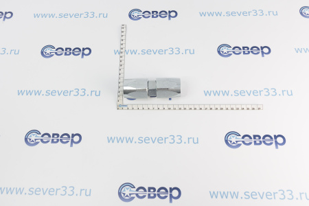 Фитинг для автоконд. соединительный с резьбой, 180°, двухсторонний, на шланг 7/8", гайки на 38 | Продажа, монтаж и обслуживание холодильного оборудования | Север33