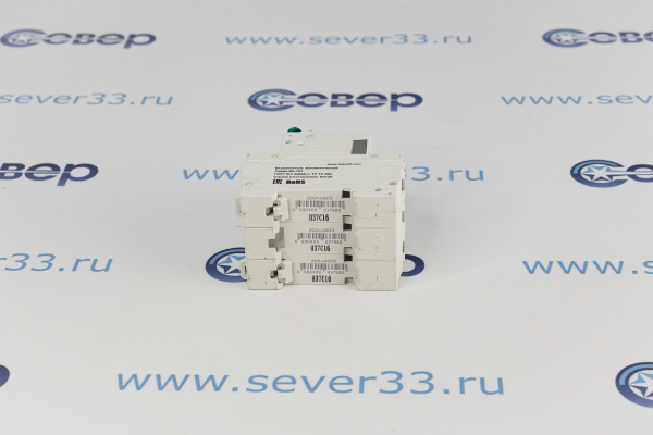 Выключатель автоматический Dekraft 3P C 16А ВА-103 6кА_3