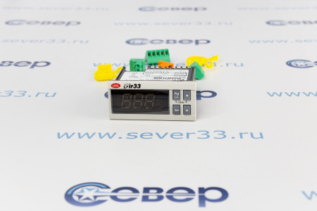 Контроллер IR33 UNIV 2NTC/PTC/PT1000, 2DO, BUZ, IR, 12-24VAC 12-30VDC | Продажа, монтаж и обслуживание холодильного оборудования | Север33
