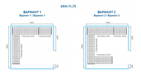 Камера холодильная POLAIR Standard КХН-11,75 (2560x2560x2200) | Продажа, монтаж и обслуживание холодильного оборудования | Север33