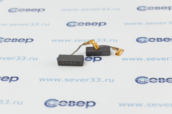 Электроугольная щетка (2шт), Bosch (перфоратор GBH 2-26), 5x8x19мм, проводник клемма (541)_3