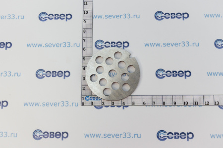 Решетка мясорубки Ротор круп. 8мм. D=54мм, толщина 3мм RT007  | Продажа, монтаж и обслуживание холодильного оборудования | Север33