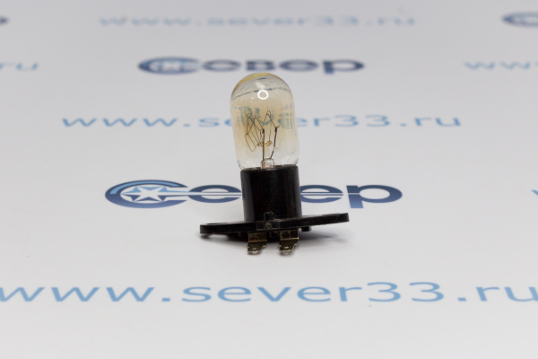 Лампочка СВЧ 25W контакты прямые_3