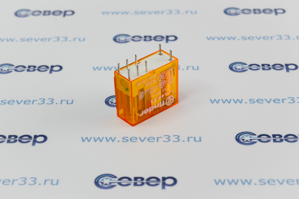 Реле миниатюрное PCB выводы с шагом 5мм 2 гр конт 8А кат. 220В24В_5