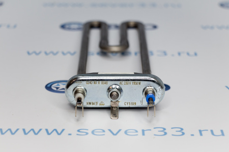 ТЭН 1950W (прямой с отверст., L=235,R10,М184) узкий фланец | Продажа, монтаж и обслуживание холодильного оборудования | Север33