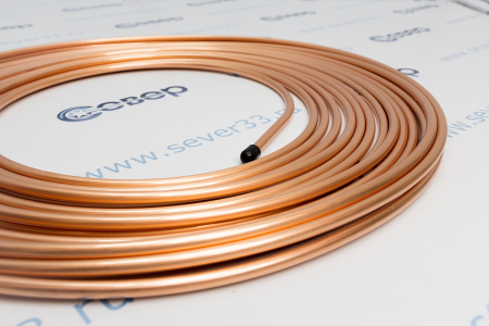 Труба медная 1/4" (6,35х0,6мм) 15м | Продажа, монтаж и обслуживание холодильного оборудования | Север33