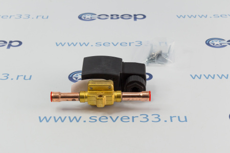 Соленоидный клапан Ридан EVR3s, 3/8" | Продажа, монтаж и обслуживание холодильного оборудования | Север33