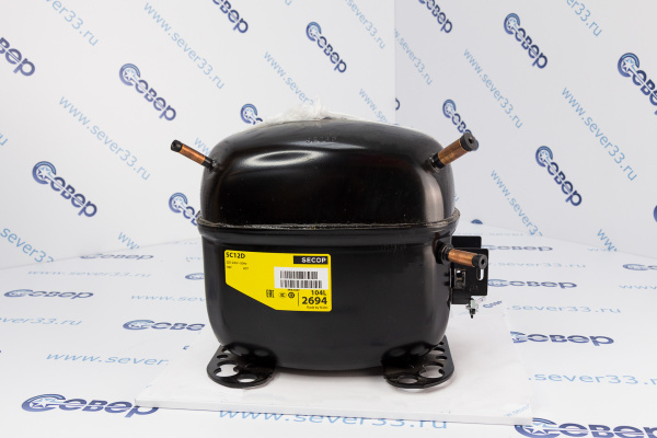 Компрессор Secop SC12D (R-22)(То=-10 С -845 Вт,tk= 45 C)(NE 9213 E)_1