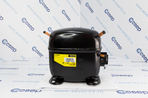 Компрессор Secop SC18CM (R-22) (-25 С - 585 Вт, tk=55 С -10 С - 1230 Вт, tk=55 С)_1