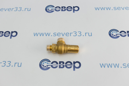 Клапан сброса давления угловой NPT D 7/СS 3/8 GAS 1/2  30 бар | Продажа, монтаж и обслуживание холодильного оборудования | Север33