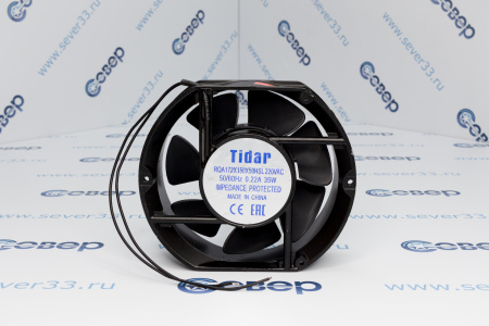 Вентилятор RQA 172x150x50HSL 220VAC TIDAR скольжение  | Продажа, монтаж и обслуживание холодильного оборудования | Север33