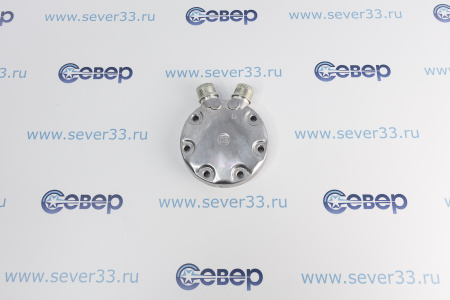 Крышка компрессора на Sanden 7Н RC-U08177, выходы - вертикальные, O-Ring, 1"-14UNS, 1"-14UNS. | Продажа, монтаж и обслуживание холодильного оборудования | Север33