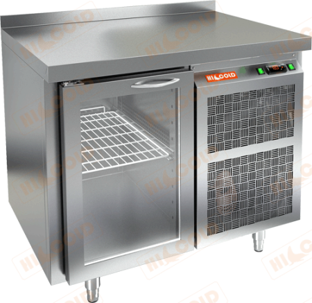 Холодильный стол HICOLD GNG 1 HT, бок, 1 дверь (+2...+10°С) | Продажа, монтаж и обслуживание холодильного оборудования | Север33