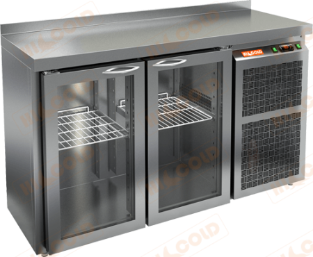Холодильный стол HICOLD BNG 11 BR2 HT, бок, 2 двери (+2...+10°С) | Продажа, монтаж и обслуживание холодильного оборудования | Север33