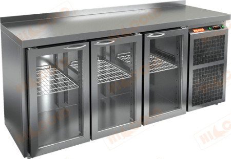 Холодильный стол HICOLD BNG 111 BR2 HT, бок, 3 двери (+2...+10°С) | Продажа, монтаж и обслуживание холодильного оборудования | Север33