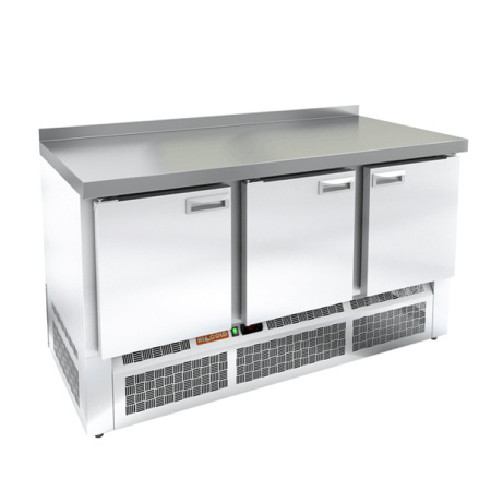 Холодильный стол HICOLD SNE 111/TN W, пластификат, нижн, 3 двери (-2...+10°С) | Продажа, монтаж и обслуживание холодильного оборудования | Север33
