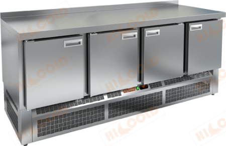 Холодильный стол HICOLD SNE 1111/TN, нижн, 4 двери (-2...+10°С) | Продажа, монтаж и обслуживание холодильного оборудования | Север33