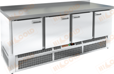 Холодильный стол HICOLD GNE 1111/TN W, нижн, 4 двери (-2...+10°С) | Продажа, монтаж и обслуживание холодильного оборудования | Север33