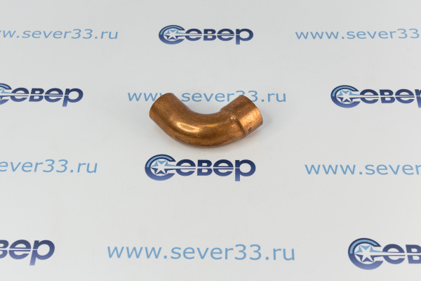 Отвод медный однораструбный 35 мм 90 гр._6