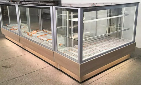 Холодильная витрина Glacier Мария плюс стыковочная 1,6 (+2…+8 ºС) | Продажа, монтаж и обслуживание холодильного оборудования | Север33