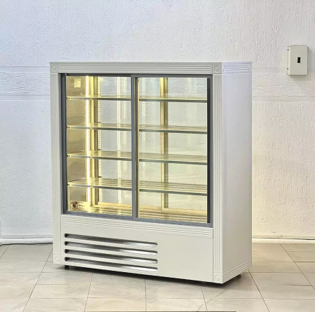 Холодильная витрина Glacier Регина XL 1,2 двустороннее открывание (+2…+8 ºС) | Продажа, монтаж и обслуживание холодильного оборудования | Север33