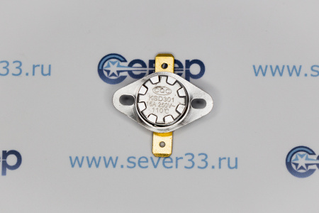 Датчик температуры KSD301 110°С 220V, 16A | Продажа, монтаж и обслуживание холодильного оборудования | Север33