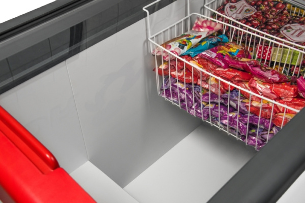 Морозильный ларь Gellar FG 250 E с гнутой крышкой_4