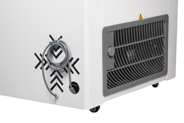 Морозильный ларь Gellar FG 250 E с гнутой крышкой_5