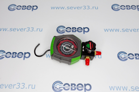Коллектор одновентильный Super Stars ST-B168H (R22/32/134/410) с манометром, без шлангов | Продажа, монтаж и обслуживание холодильного оборудования | Север33