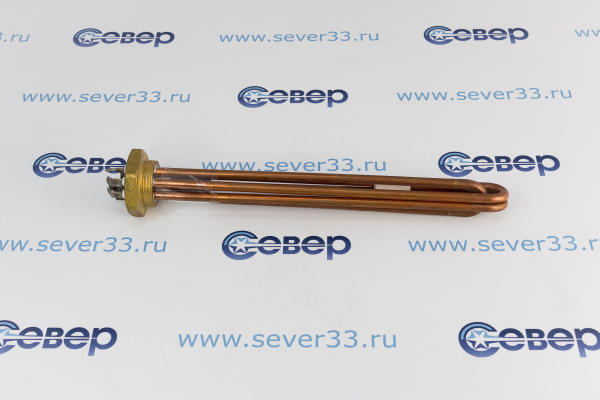 ТЭН 4,5 кВт (3х1,5) RDT D42мм медный_1