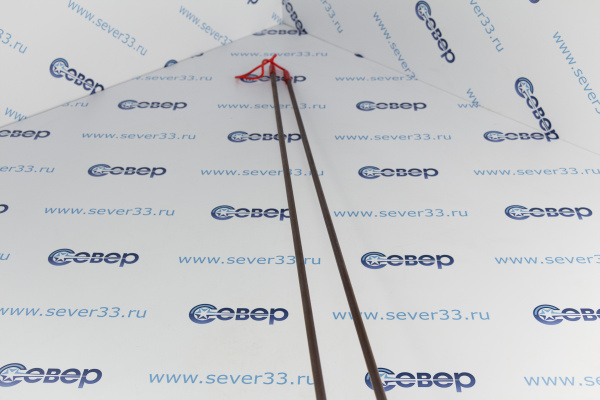 ТЭН для DD9402A - type B, L=1310 мм ( греющая часть L-1280мм), 1.2 KW с перемычкой_1