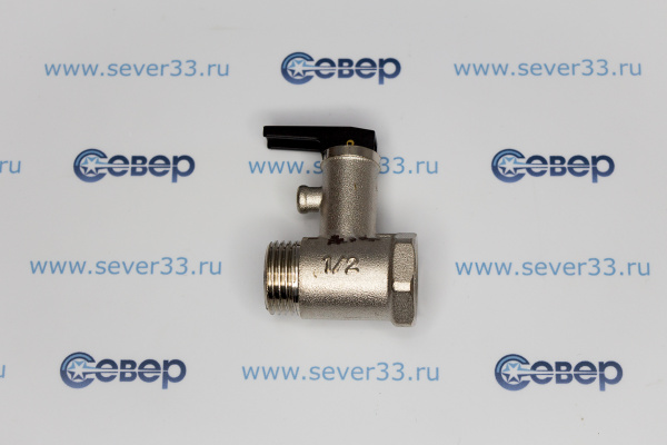 Клапан предохронительный 1_2 6 бар(0,6 МПа, C_Leva B2)