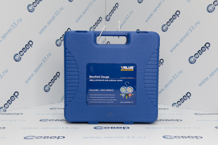 Коллектор двухвентильный Value VMG-2-410A-B (R-22, 134, 407C, 410) в кейсе со шлангами 1,5 м | Продажа, монтаж и обслуживание холодильного оборудования | Север33