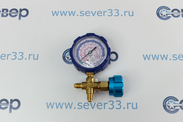 Коллектор одновентильный SM-02L низкое давление (R-12, 22, 134,404)_2