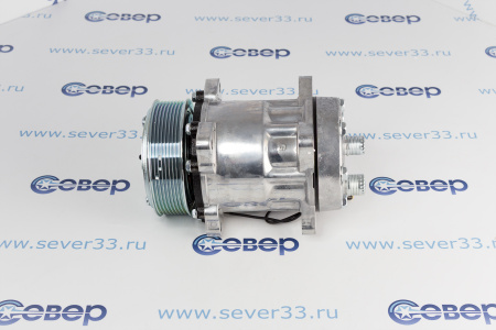 Компрессор кондиционера/рефрижератора поршневой 7H15,12V,PV8,RC-U0827 выходы гориз.(O-ring) 3/4-7/8 | Продажа, монтаж и обслуживание холодильного оборудования | Север33