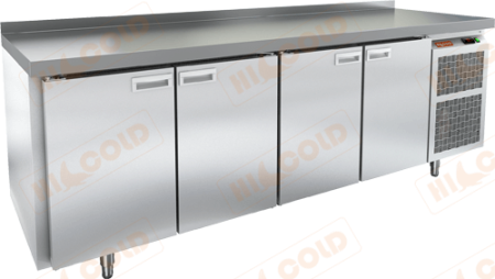 Холодильный стол HICOLD SN 1111/TN W, бок, 4 двери (-2...+10°С) | Продажа, монтаж и обслуживание холодильного оборудования | Север33
