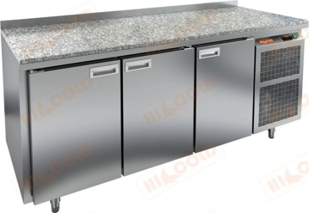 Холодильный стол HICOLD BN111/TN, гранит, бок, 3 двери (-2...+10°С) | Продажа, монтаж и обслуживание холодильного оборудования | Север33