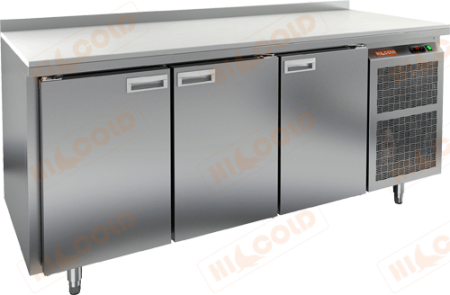 Холодильный стол HICOLD BN111/TN, полипропилен, бок, 3 двери (-2...+10°С) | Продажа, монтаж и обслуживание холодильного оборудования | Север33